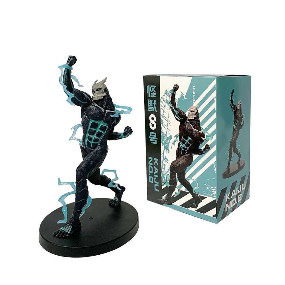 

RED New Monster 8 Figure 21cm Kaiju Number Eight Figure Kafka Hibino Stands Monster Form No. 8 Anime Ornament Model Ornaments