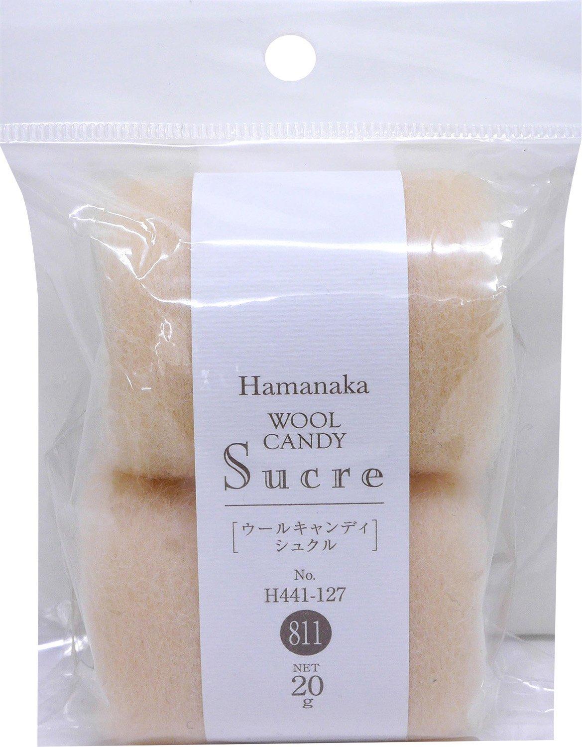 

Hamanaka Wool Felt Wool Candy Sucre Natural Blend Col.811 Cream 20g H441-127-811 вершковий
