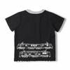 [Children's Clothing] Moujonjon (Moojeongjeong) JR Freight Train Striped Short Sleeve T-Shirt 90cm-130cm F30888