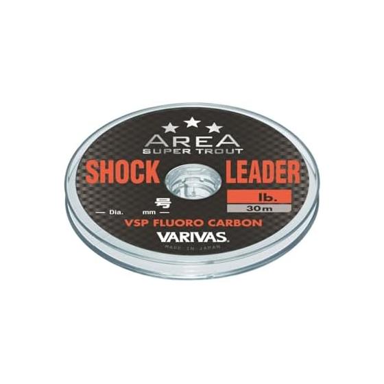 VARIVAS Super Trout Area Shock Leader VSP Fluoro 30m Natural
