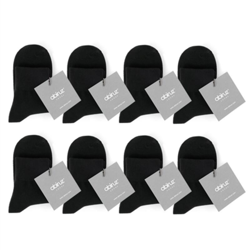 Black Women s Basic Socks 8-Piece Set