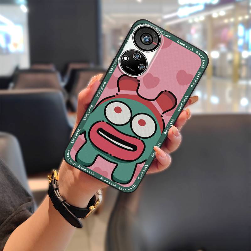 Graffiti Shockproof Phone Case For ZTE Blade V40S/Axon40 SE TPU Full Wrap Protective Anti-dust Back Cover Cute Durable