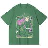 T-shirt Unisex in Cotone Pesante 230 g/m² 100% Cotone Stampa Kanao Demon Slayer V77