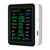 12 In 1 Air Quality Monitor Real-time CO2 Formaldehyde Detector Carbon Dioxide Detector PM2.5 PM10 Tester for Car Home Office