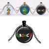 The Grinch And Max Whoville 1 Inch Pendant Necklace Holiday Christmas Gift For Fans And Collectors