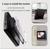 4.3-Inch Smart Wireless Video Doorbell with Two-Way Talk and Peephole Camera