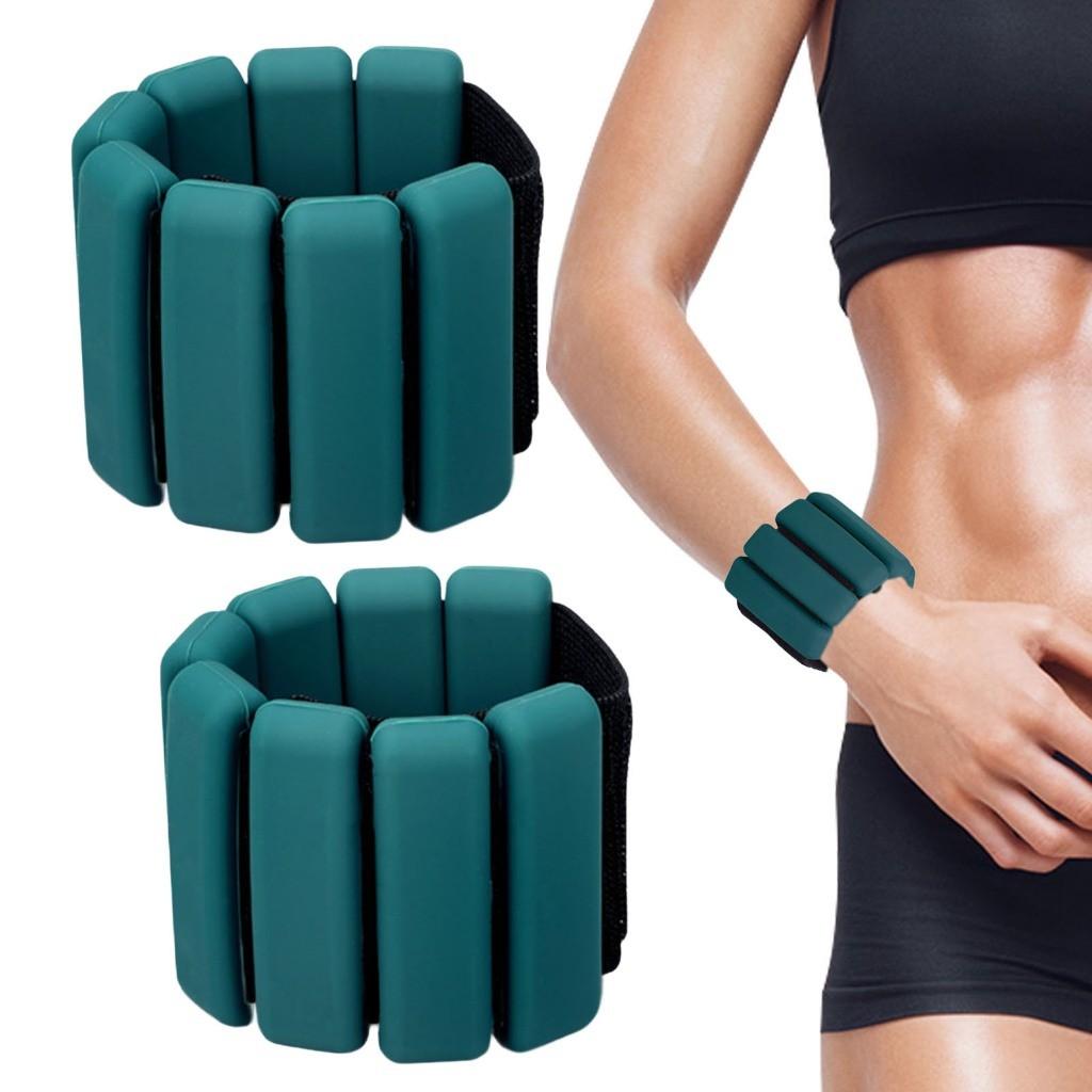 450g/900g Ankle Wrist Weights Supplies Straps Running Dance Aerobics Weighted Bangles Fitness Strength Training Equipment