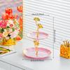 Elegant Multi-Layer Snack & Fruit Plate for Living Room or Coffee Table