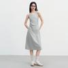 Ledin Ärmelloses Strick-Maxikleid mit Seitenschlitz