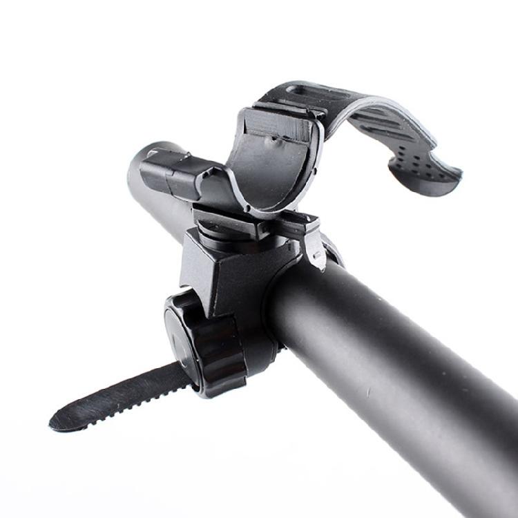 LED Flashlight Plastic Clip Cycling Headlight Pump Stand Replacement Bicycles handlebars Light Brackets Easy Installation