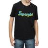 DC Comics Supergirl-Text-Logo-T-Shirt für Jungen