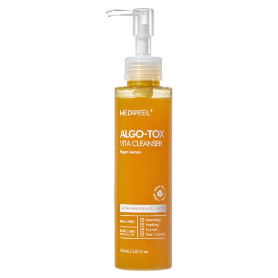 MEDI-PEEL Algo-Tox Vita Low pH Bubble Cleanser Korean Skincare Face Wash 150ml x2