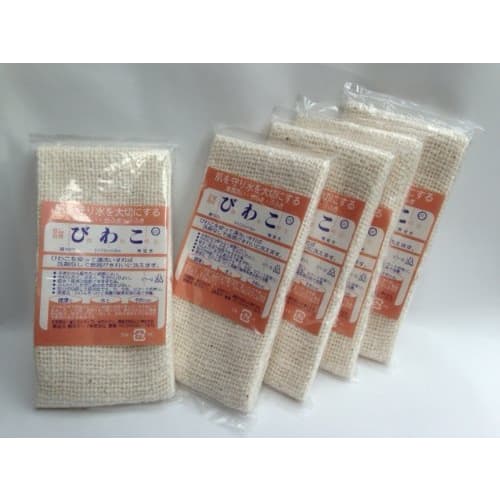 Biwako "Dishcloth" Natural Color 32 x 35cm Set of 5