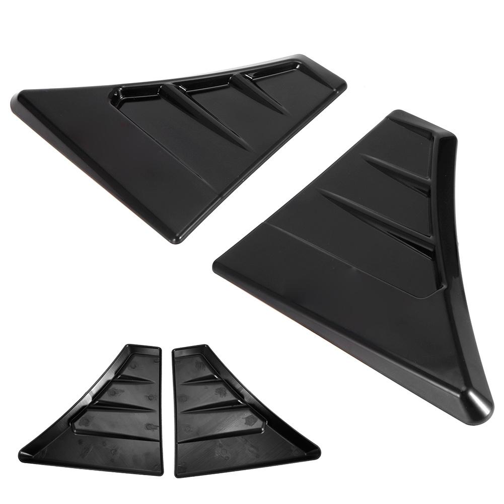 2Pcs Wing Vents Cover Auto Side Body Trim Decor Sticker Refit for ST Style Fit for Ford Focus MK 2