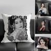 Chinese Actor FFan Bingbing Cushion Cover Elegant Comfort Pillowcase Sofa Bed Doublesided Printed Invisible Zipper Home Decor