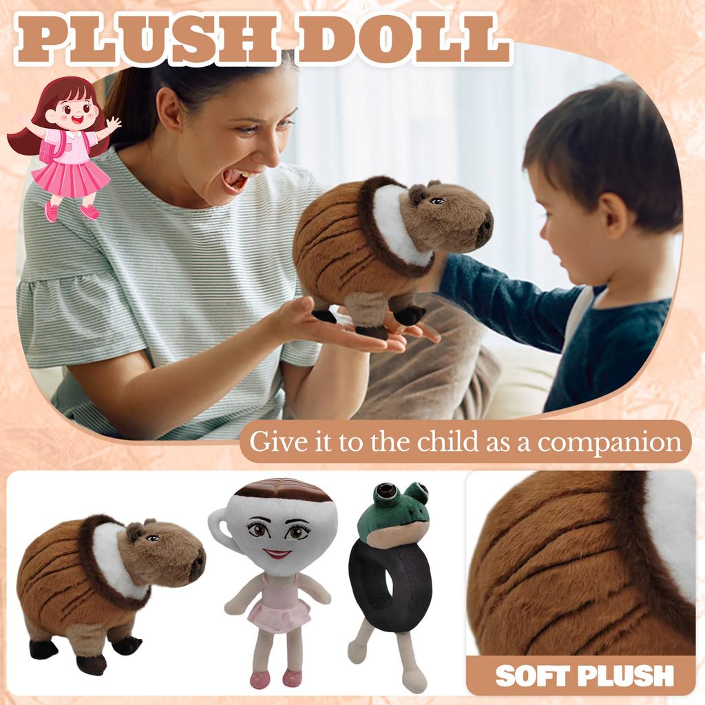 Plyšové plyšové hračky Měkké polštářové dekorace, dětská narozeninová párty Preferovaný dárek k svátku, narozeninám