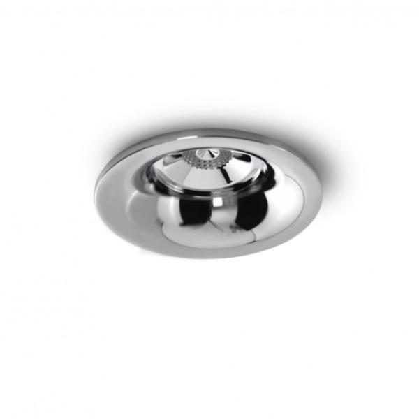 Round Recessed Luminaire White 1*Gu10 Cros