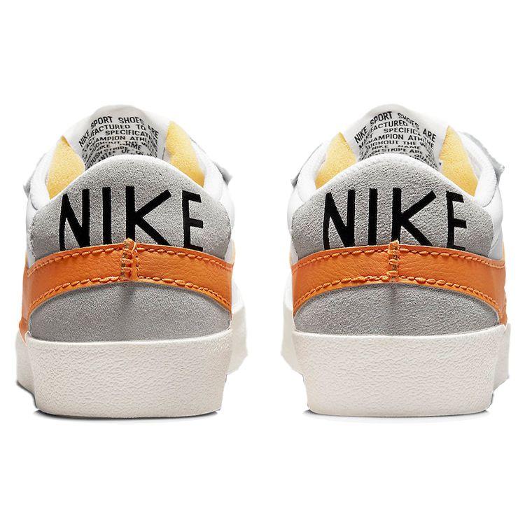 Nike Pánské tenisky Blazer Low 77 Jumbo Bílá Alfa Oranžová Šedá Mlha Plachetnice DN2158-100