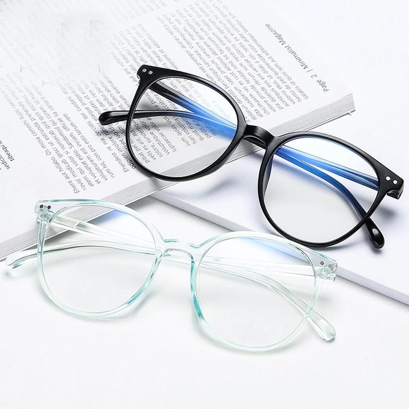 High-quality cat eye frame glasses Myopia Glasses Women Men Nearsighted Eyewear Anti blue light Glasses with Diopters Minus -1.0
