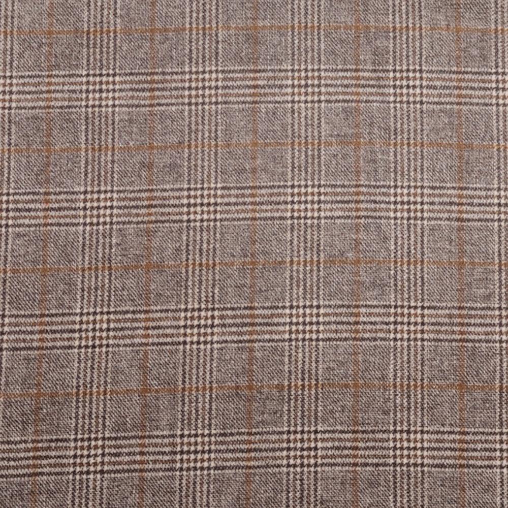 Free Sample of Wool Yarn Dyed Plaid Coat Fabric for Girls Autumn/Winter Casual Suit Wear-Immediate Purchase