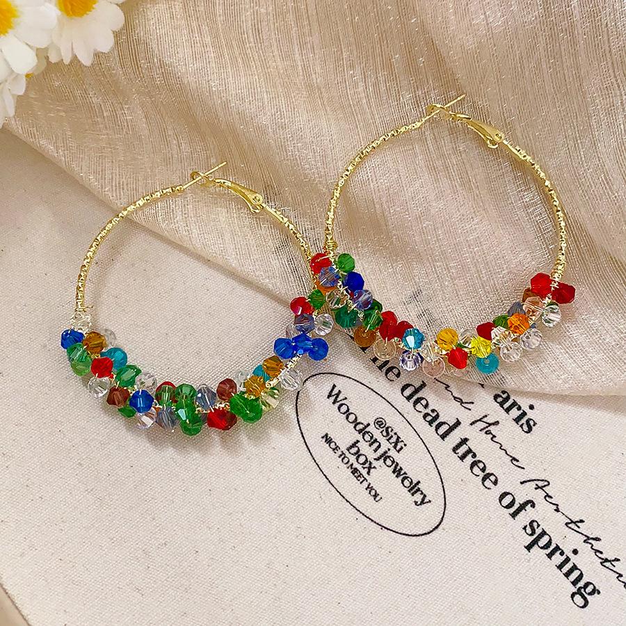 Silver Needle Resin Flower Tassel Earrings: Vintage, Versatile, Light Luxury Fashion Jewelry for Women