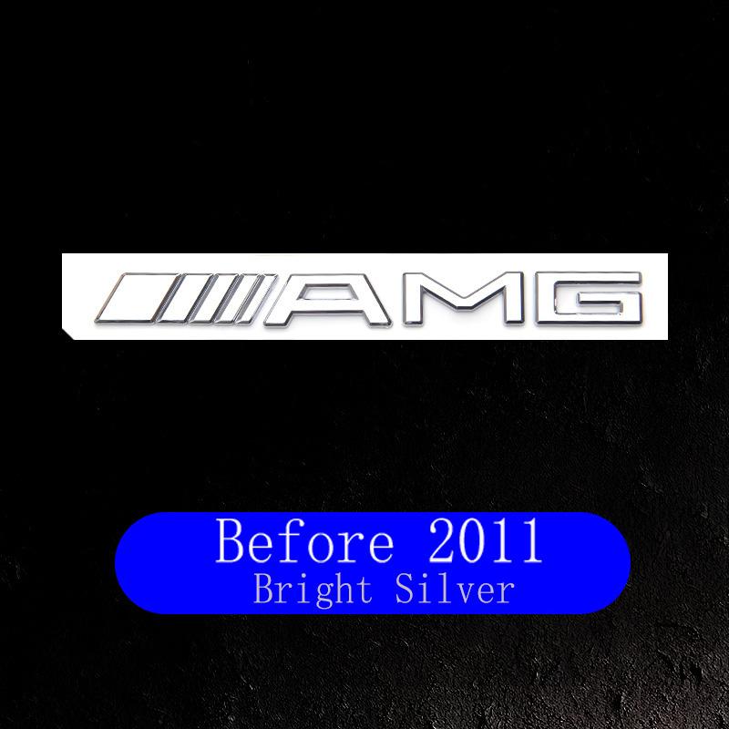 GLC GLB AMG Logo Car Tail Trunk Auto Emblem Sticker Accessories For Mercedes Benz Brabus Smart Maybach W204 GLC CLA W205 W203 W