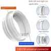 Mobile Air Conditioner Exhaust Hose Connector 13/15CM Hose Reducer Heating Cooling Exhaust Duct Pipe Interface Connector