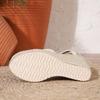 European-Americana Breathable White Mesh & Hollow Toe Sandals: Fashionable, Large-Size, Cross-Strap Height-Enhancing Design.