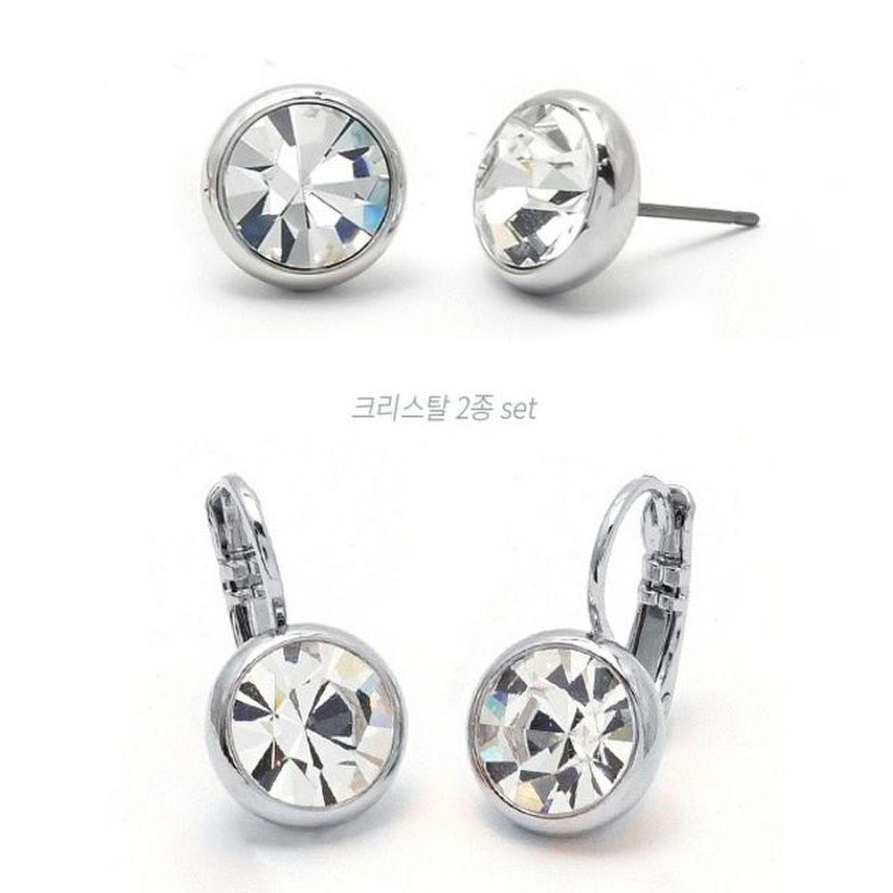 

E384 Austrian Crystal 2-piece Set