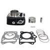 RR-57mm Motorcykelcylinderkolvsats 10-TG-TVSK150 För Tvs Hlx150 Trak150 Komplett Tvs Hlx150 150CC