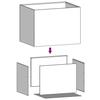 VidaXL Jardinière, Flower Box, Plant Pot, Flower Box, Raised Garden Planter for Patio Terrace, White 841602