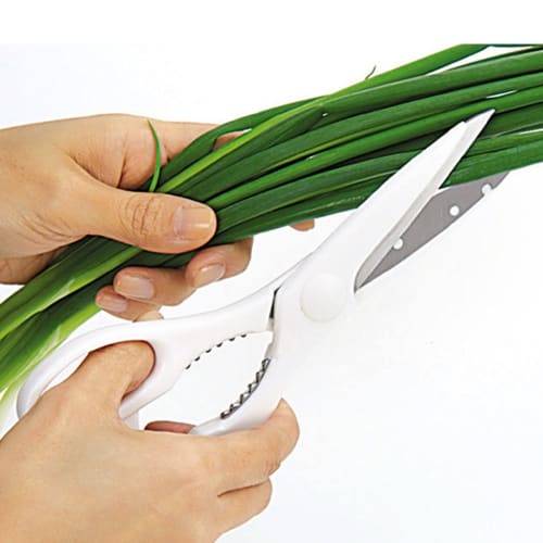 PEARL METAL Easy Wash Dishwasher Safe Basic Kitchen Scissors C-8635