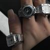 Moderinge Fingeruhren für Damen Herren Mode Party Quarzuhren Unisex Partnerringe Schmuck Geschenke