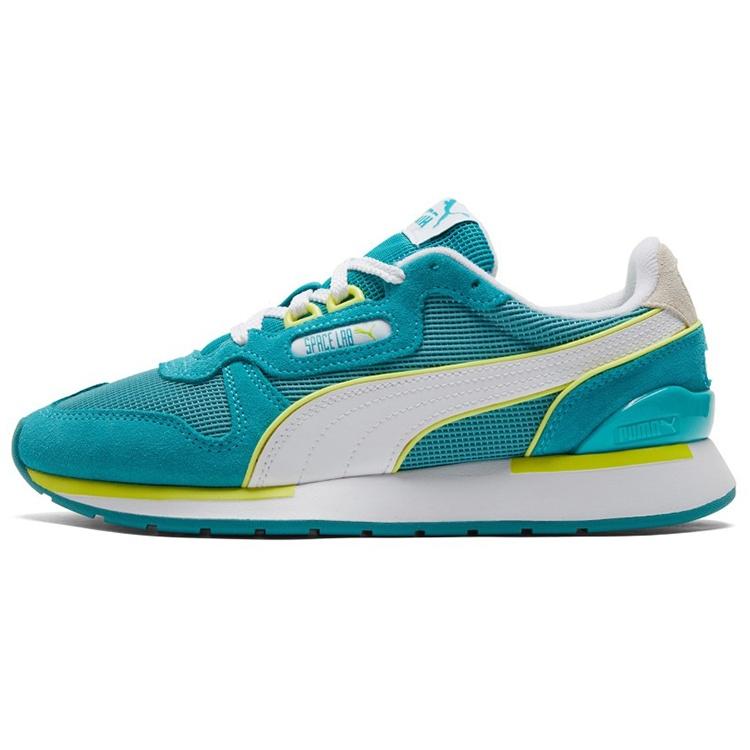 PUMA Space Lab Contrast Blue Green White Men s 383591-01 EU 36
