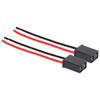2Pcs Light Connector Female Lamp Socket Wiring Harness Kit for DIY Modification Plug Replacement