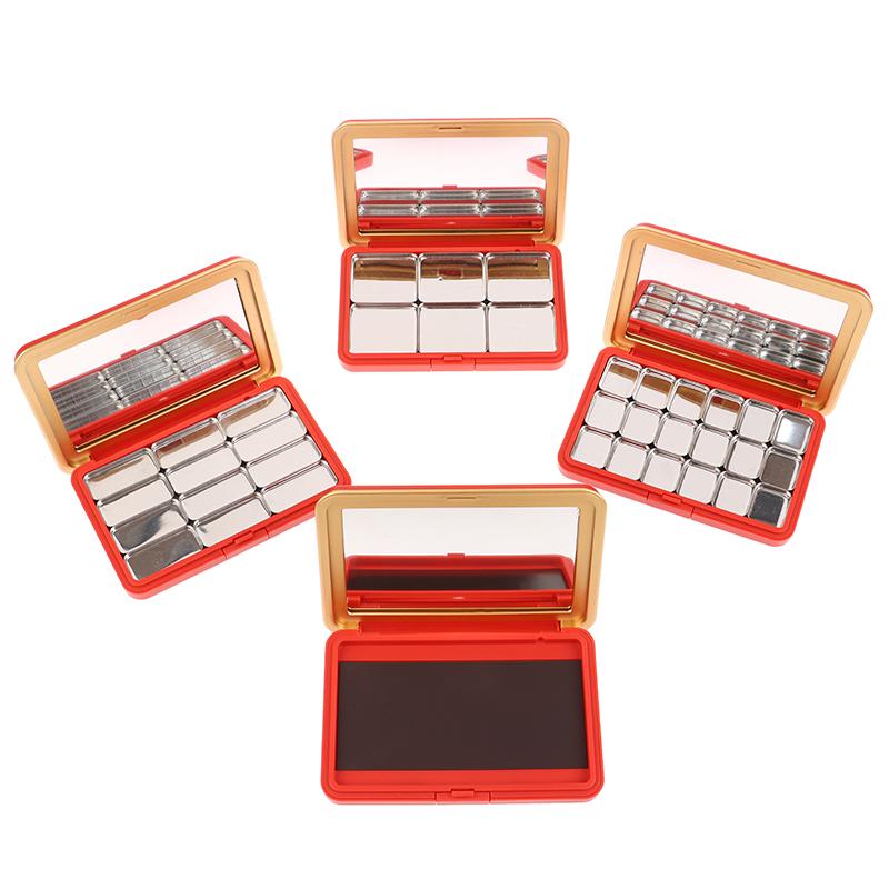 DIY Eyeshadow Palette With Mirror Empty DIY Cosmetic Box Magnetic Makeup Palette DIY Make Up Tool