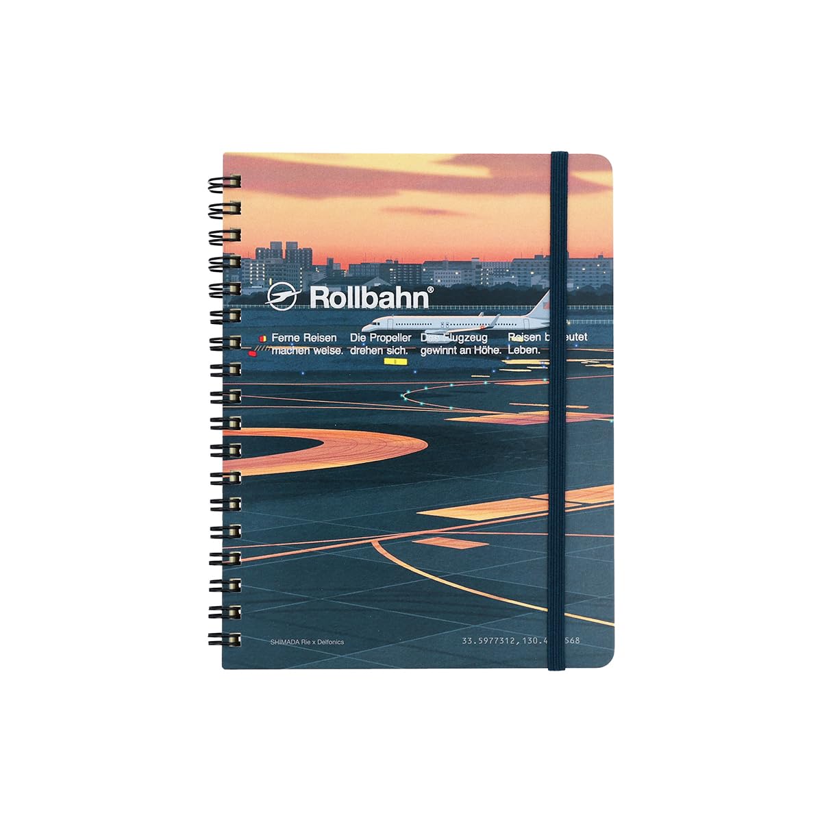 Rollbahn Pocket Notebook SHIMADA Rie L [Delfonics] (A (Runway))