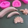 2026 NEW 3D Food Grade Banana Silicone Mold for Candle & Soap Making, DIY Craft Mold for Baking Decoration and Plaster Casting