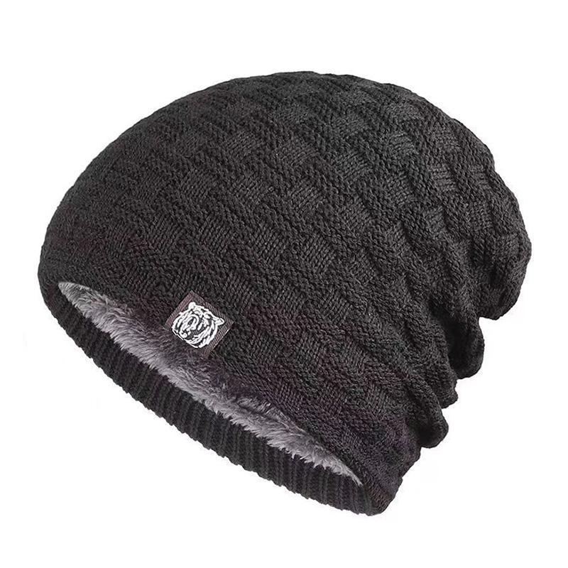 

Шляпа женская шляпа большая окружность головы ворсовая шапка плотная хлопковая шляпа чёрный