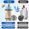 1/2pcs Shower Cartridge Single Function Pressure Balance Shower Cartridge Replacement For RP70538/RP73625 Faucets Accessories