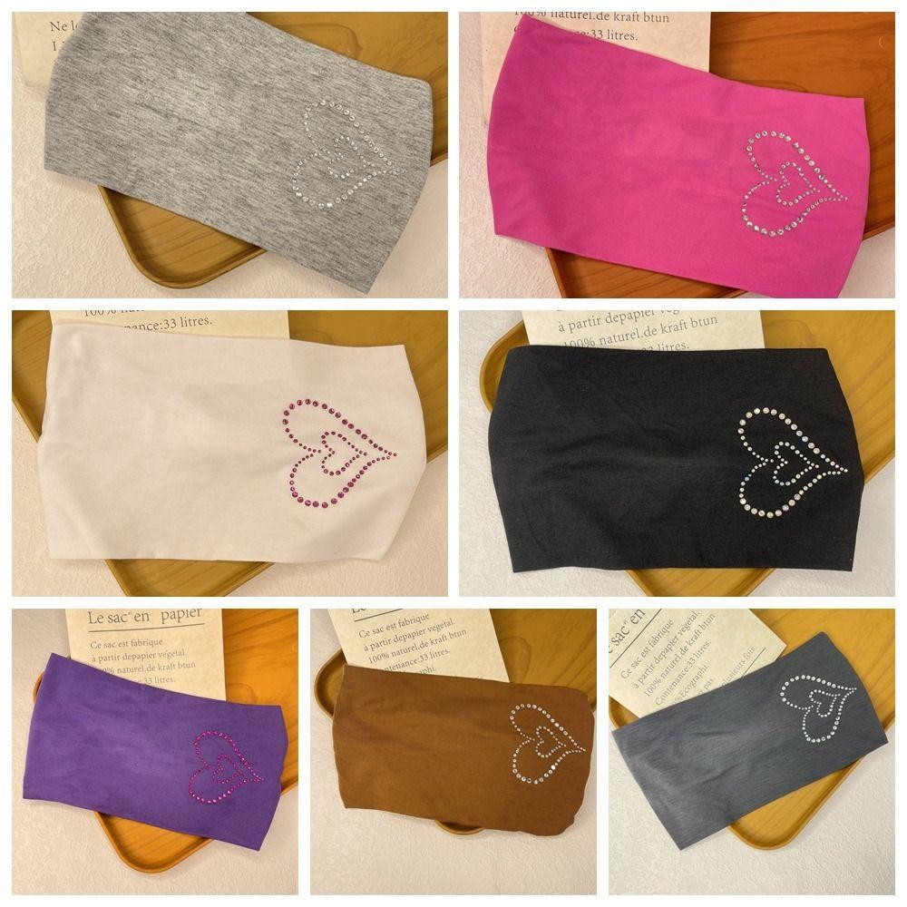 Knit Knitted Headband Yoga Sports Hairband Wide Edge Elastic Hairband  Girls