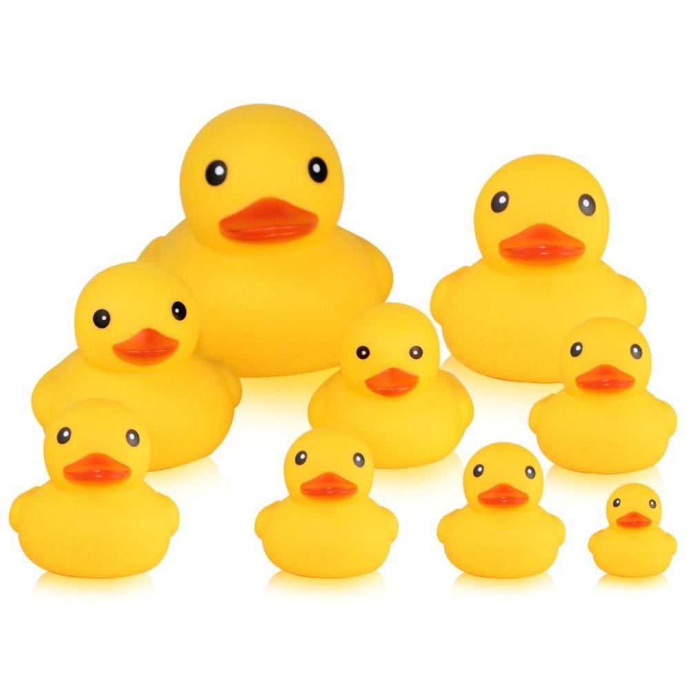 With Squeeze Sound Duck with Squeeze Sound Bath Toy Float Little Yellow Duck Water Toy Fun Gifts