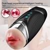 Masturbation Toy Portable Automatic Telescopic Electric Sexy Lips Adult Products TPE Masturbators Vagina Masturbation Sex Toy for Men