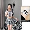 erotic underwear, sexy Japanese plaid, innocent bachelor's dress jk uniform pleated skirt set
