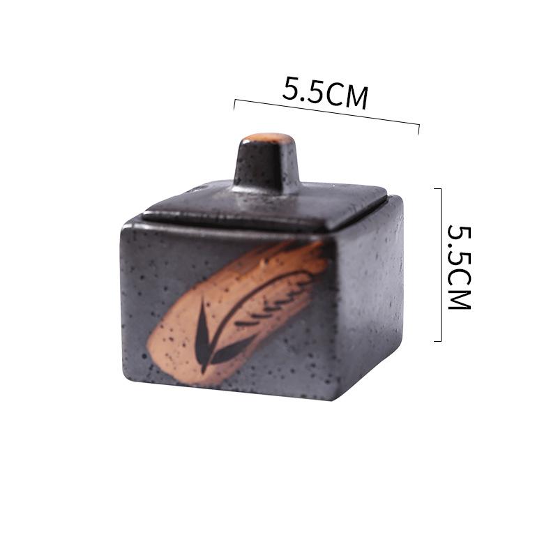 Creative Ceramic Oil Bottles Spice Jar Salt and Pepper Shakers Home Kitchen Spice Tools Seasoning Jars Box Kitchen Accessories
