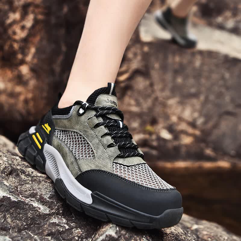 Jeep Men's Breathable Outdoor Hiking Shoes