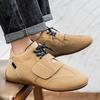 Scarpe Casual Sportive da Allenamento Moda Suola Morbida Uomo Nuovi Arrivi Primavera 2025 Fondo Piatto Comode Leggere Tendenza Moda Sneakers con Lacci