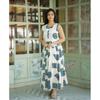 Women Party Wear Top Kurti Skirt Set Indian Designer Ethnic Kurta Cord Set Dress