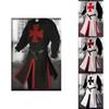 Stylish Medieval Templar Knight Crusader Surcoat Outfit Cosplay Costume