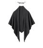 Coco Style Women's 100% Pure Cashmere Knit Triangle Shawl Cardigan